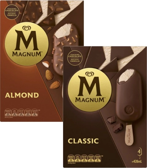 Streets Magnum 4 Pack-6 Pack 360mL-428mL