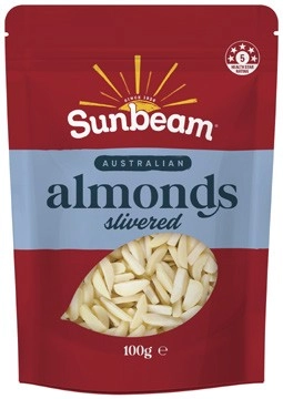 Sunbeam Australian Slivered Almonds 300g