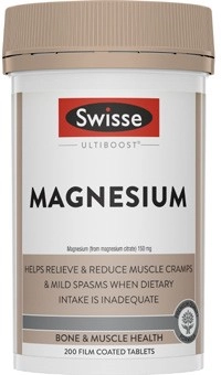 Swisse Ultiboost Magnesium Tablets 200 Pack