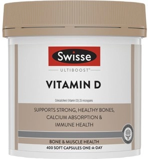 Swisse Ultiboost Vitamin D Capsules 400 Pack