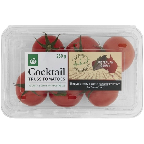 Australian Cocktail Truss Tomatoes 250g Pack