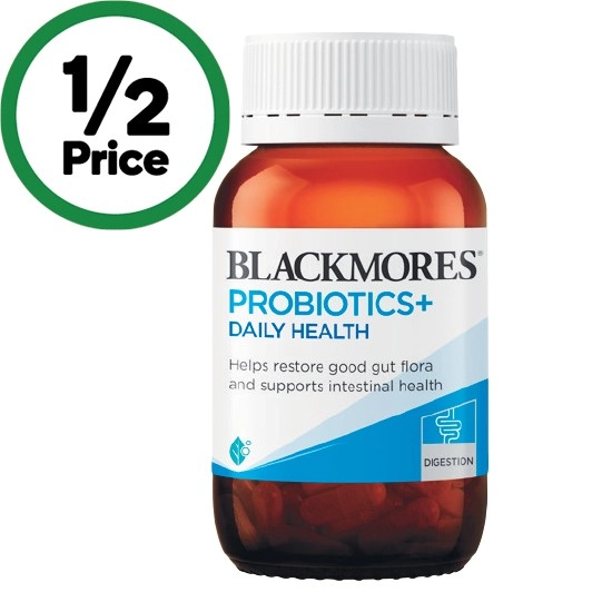 Blackmores Probiotics+ Daily Health Capsules Pk 30~