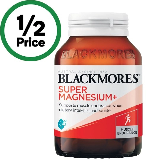 Blackmores Super Magnesium+ Tablets Pk 100~