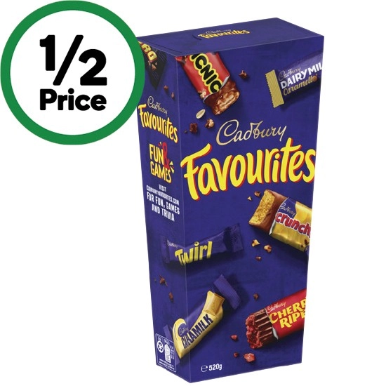 Cadbury Favourites 520g