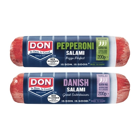 Don Salami Varieties 200g – From the Deli