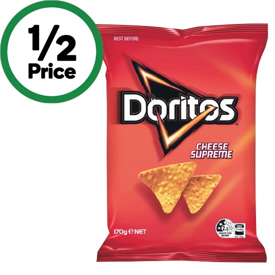 Doritos Corn Chips 150-170g