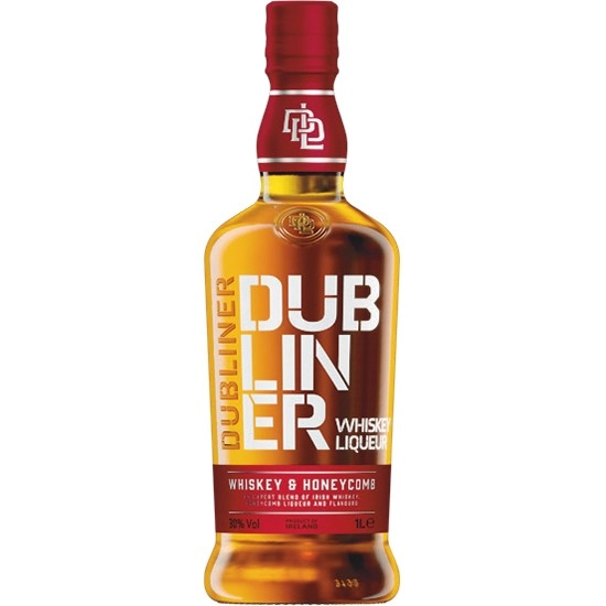 Dubliner Whiskey & Honeycomb Liqueur 1 Litre