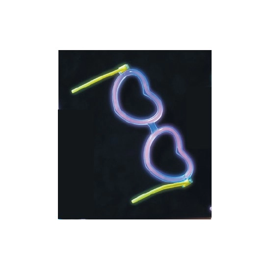 Glow Party Heart Glasses