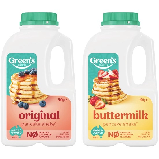 Green’s Pancake Shake Mix 190-200g