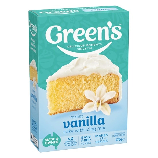 Green’s Traditional Baking Mixes 350-470g