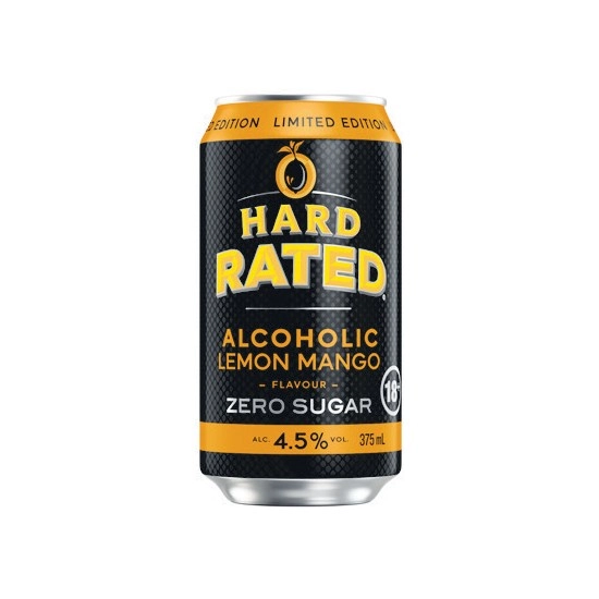 Hard Rated Lemon Mango Cans 24x375ml