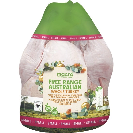 Macro Free Range Australian Fresh Whole Turkey – From the Meat Dept