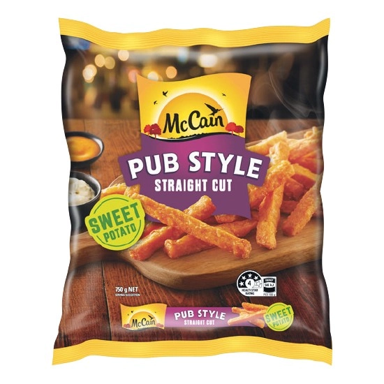 McCain Sweet Potato Chips 750g