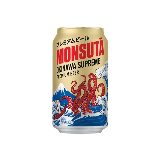 Monsuta Okinawa Supreme Lager Cans 6x350ml