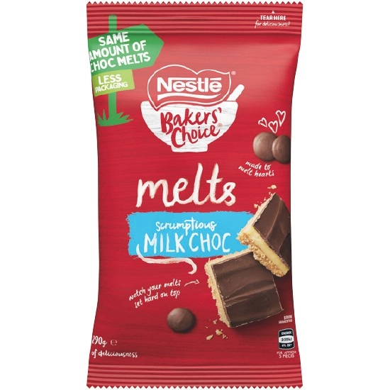 Nestle or Plaistowe Baking Chocolate, Blocks, Bits or Melts 180-290g