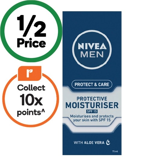 Nivea Men Protect & Care Face Moisturiser SPF15 75ml†