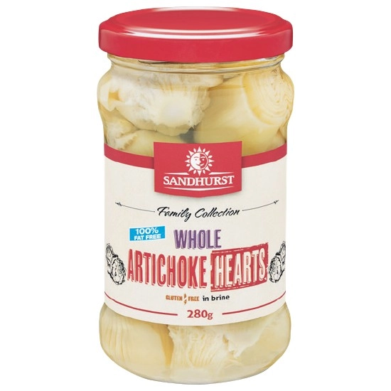 Sandhurst Artichoke Hearts in Brine 280g