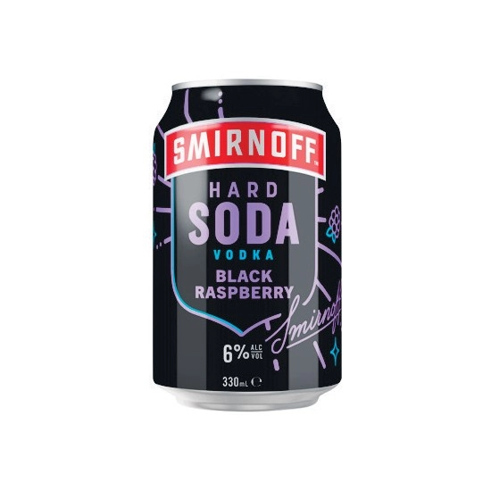 Smirnoff Hard Soda Mixed Cans 10x330ml