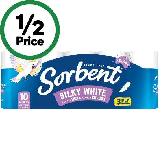 Sorbent Toilet Tissue Pk 10