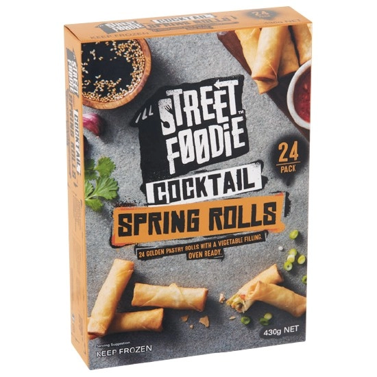 Street Foodie Spring Rolls 430g