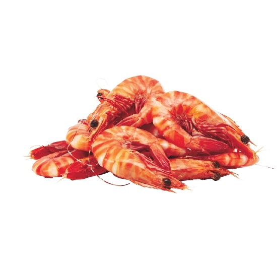 Thawed Extra Large Cooked Australian Tiger Prawns