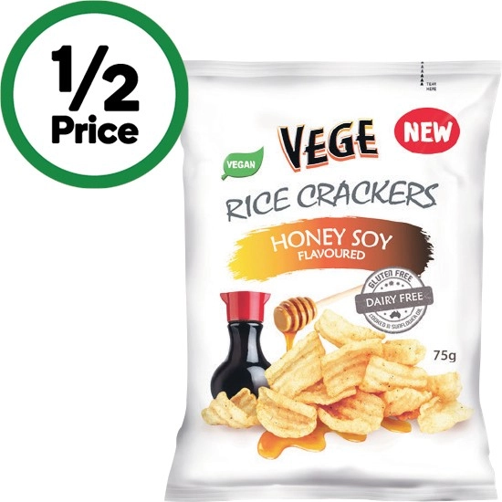 Vege Chips or Rice Crackers 75-100g – From the Health Food Aisle