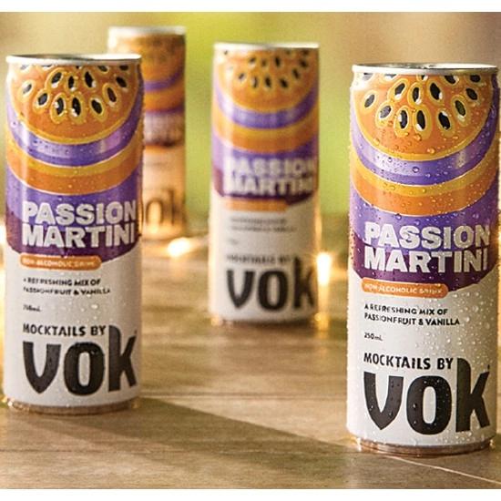 Vok Mocktail Cans 4 x 250ml