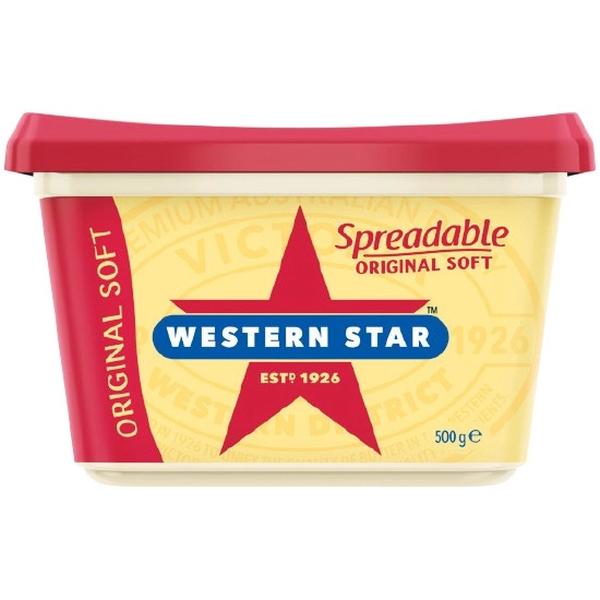 Western Star Spreadable Butter 500g