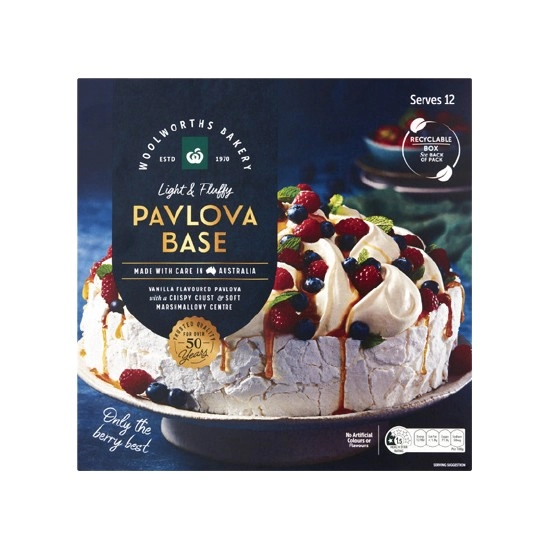 Woolworths Large Pavlova Base