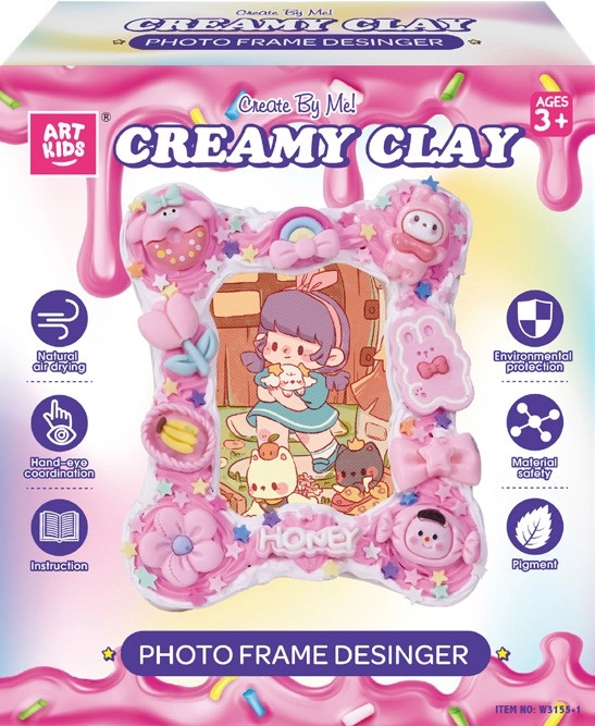 Art Kids Creamy Clay Photo Frame Designer