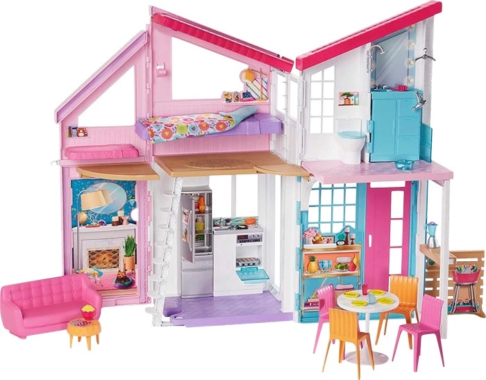 Barbie Malibu House Dollhouse Playset