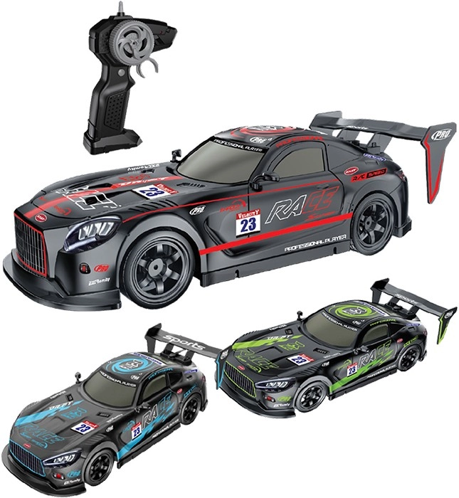 Driftway RC Racing Car with Lights and Vapour