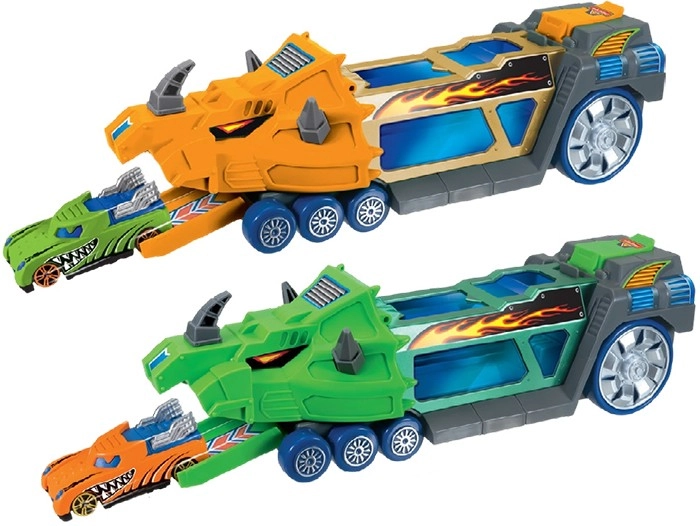 Express Wheels Dino Launcher Truck with Vehicle