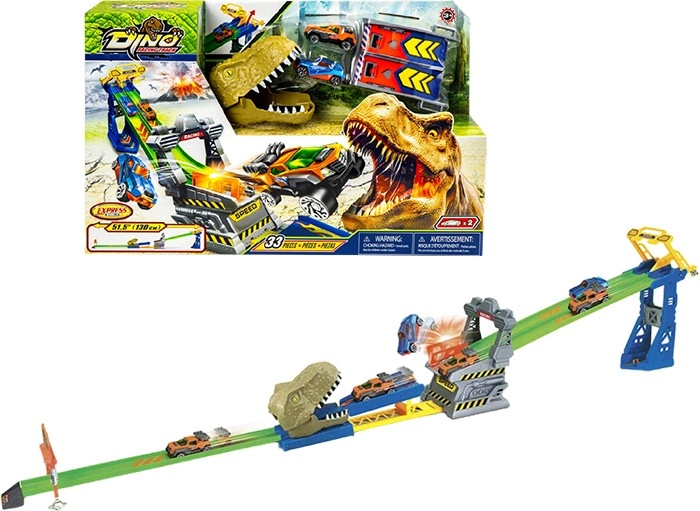 Express Wheels Dino Racing Track Set