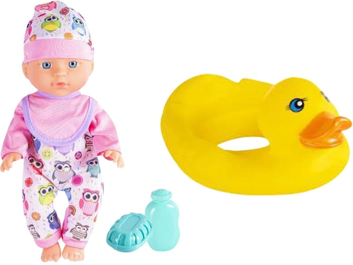 Lunabebe 29cm Baby Doll with Duck Floatie