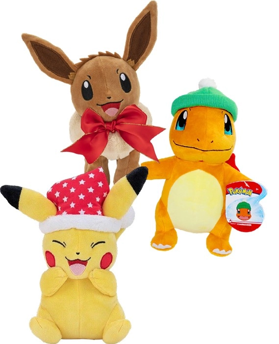 Pokémon Plush Seasonal Christmas 8" - Assorted