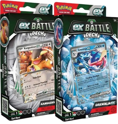 Pokémon TCG Kangaskhan & Greninja Ex Battle Deck - Assorted