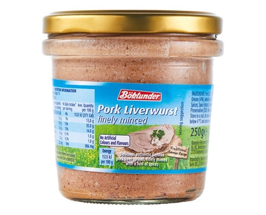 Böklunder Pork Liverwurst 250g