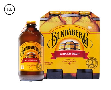 Bundaberg Ginger Beer 4 x 375ml