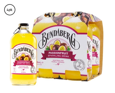 Bundaberg Passionfruit 4x375ml