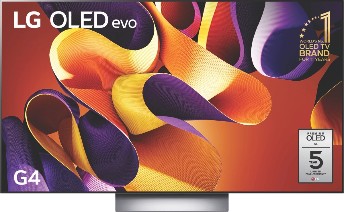 LG 77" OLED EVO G4 4K Smart TV 24