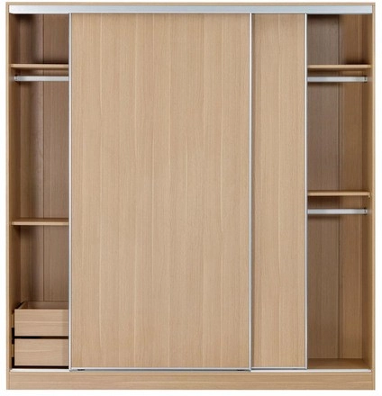 Garde Large Oak Wardrobe Package 2