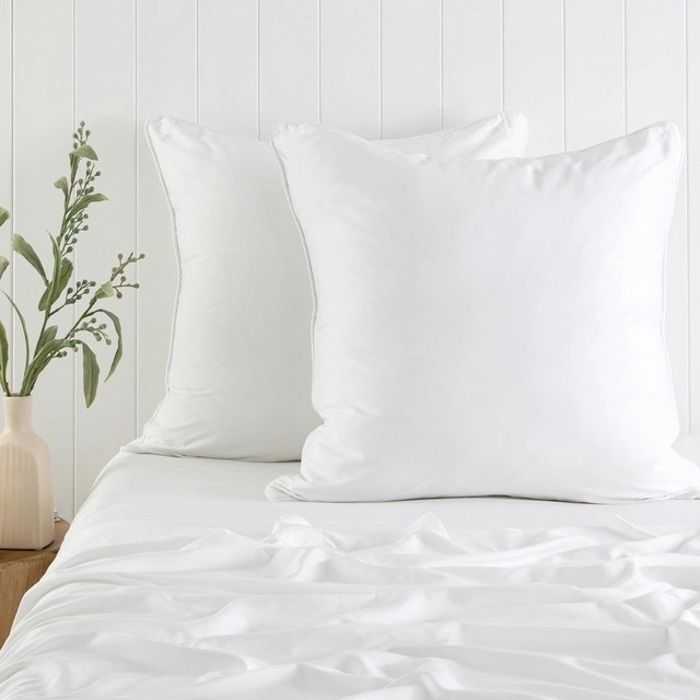 400 Thread Count Bamboo Cotton European Pillowcase by Habitat