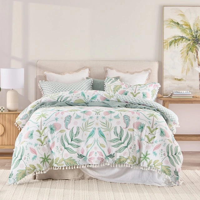 Arianna Reversible Quilt Cover Set by Essentials