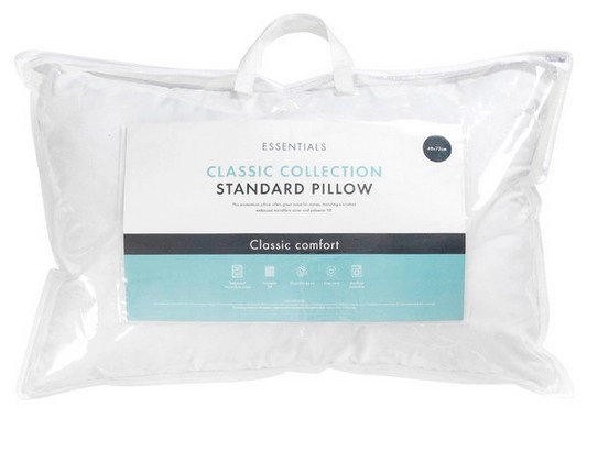 Classic Collection Standard Pillow by Essentials