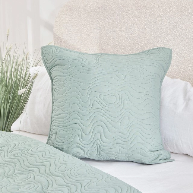 Ripple European Pillowcase by Habitat