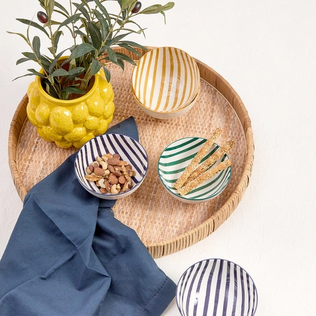 Salvador Stripe Bowl by Habitat