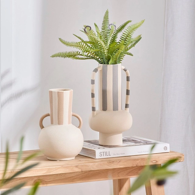 Sandy Stripe Vase by M.U.S.E.