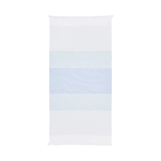 Sundays Antibes Stripe Turkish Beach Towel by Pillow Talk