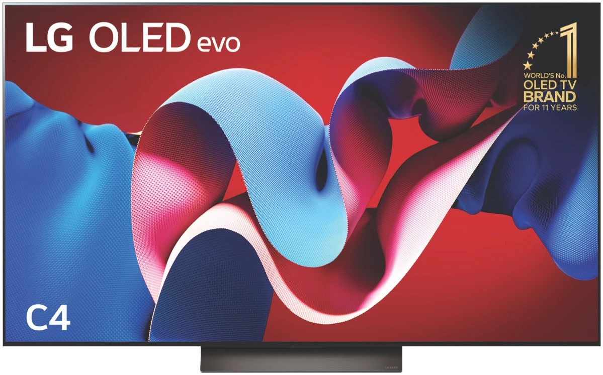 LG 55" OLED EVO C4 4K Smart TV 24